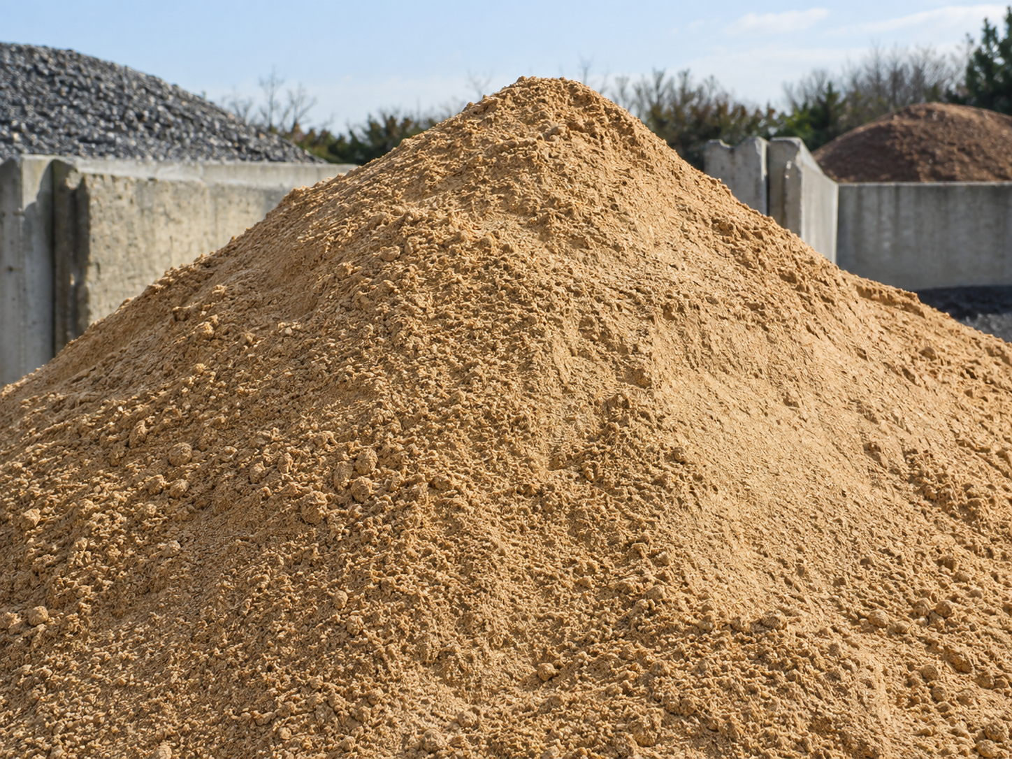 Sharp sand aggregate